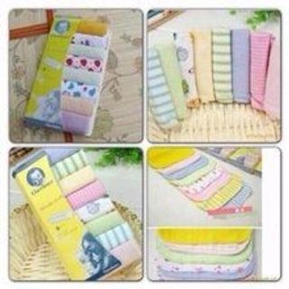 Khăn mặt GERBER cho bé sơ sinh set 8