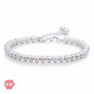 Lắc tay chuỗi bi mạ silver BH357