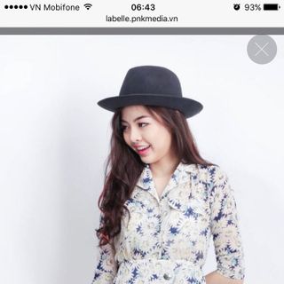 Đầm sơ mi hai túi giả