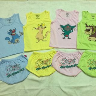 Chuyên sỉ lẻ Set 5 bộ quần áo trẻ em size từ 4kg - 15kg