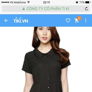 Đầm Xòe Cổ Sen giá sỉ