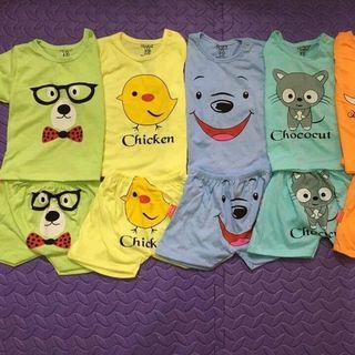 Chuyên sỉ lẻ set 5 bộ trẻ em cao giá rẻ size từ 4kg - 15kg