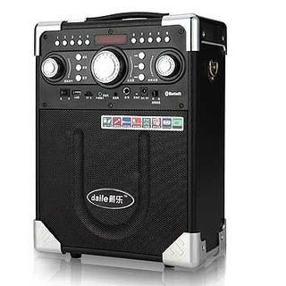 LOA KÉO MINI BLUETOOTH DAILE S8 TANG 1 MIC KO DAY AM THANH CUC HAY