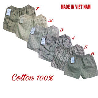 Quần đùi nam cotton