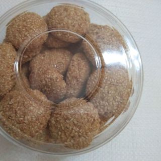 bánh sữa mè