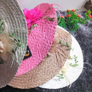 Mũ cói thời trang