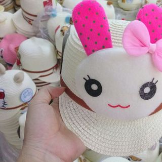 Sỉ mũ cói trẻ em