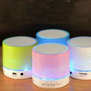 Loa Bluetooth Chơi Nhạc Kèm Đèn Led Nhiều Màu Sắc Phong Cách