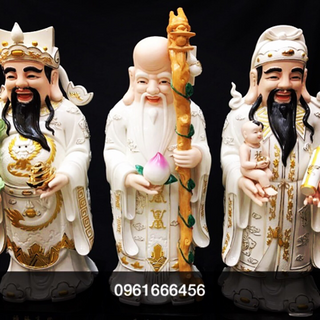 Tam đa sứ màu cao 50 cm