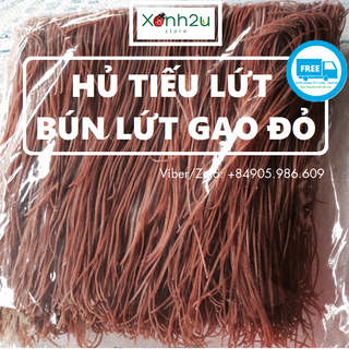 Hủ tiếu lứt - bún lứt gạo đỏ - Xanh2u