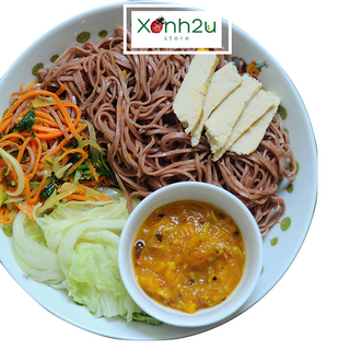 Hủ tiếu lứt - bún lứt gạo đỏ - Xanh2u