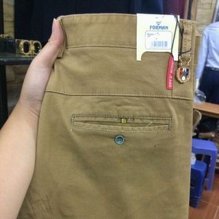 QUẦN KAKI NAM DÁNG CHUẨN