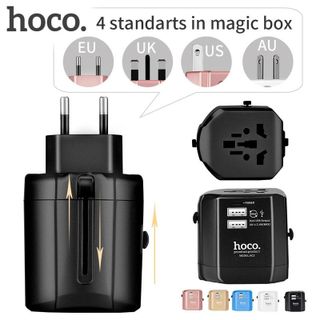 Hoco - Cóc sạc đa năng hỗ trợ đa chấu  AC3 - cổng USB giá sỉ