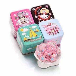 Hộp dây buộc tóc kitty