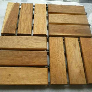 ván sàn gỗ ngoài trời