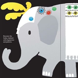Bộ sách vẽ bằng vân tay - Usborne Fingerprint Activities Books