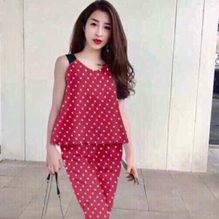 đồ bộ chấm bi