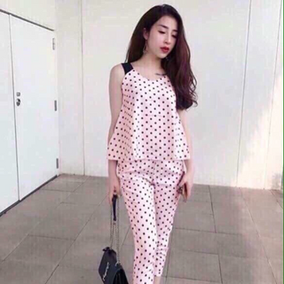 đồ bộ chấm bi