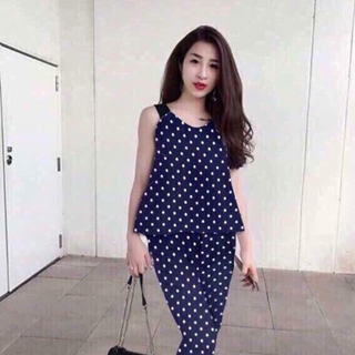 đồ bộ chấm bi
