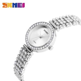 Đồng hồ Nữ SK Mặt Dây Xoàn SDHA459 - Bạc