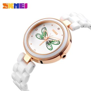Đồng hồ Nữ SK Chuồn Chuồn SDHA458 - Xanh Lá