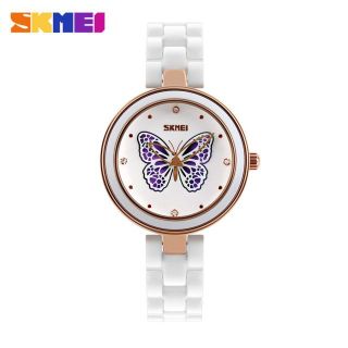 Đồng hồ Nữ SK Bướm SDHA457 Dây Đá - Tím