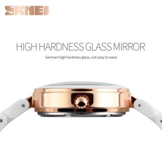 Đồng hồ Nữ SK Bướm SDHA457 Dây Đá - Tím