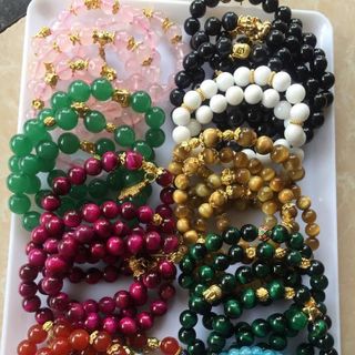 Vòng tay đá quý Thạch anh tự nhiên