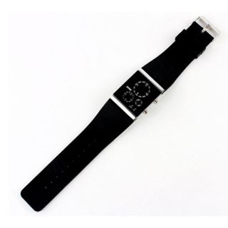 Đồng hồ Led SK 0984 Led tròn SDHA217 - Đen