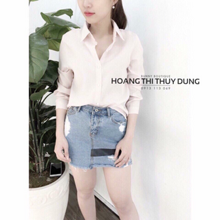 áo sơ mi phối ren giá sỉ