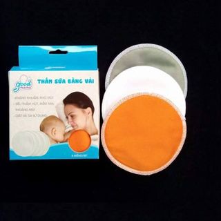 Miếng lót thấm sữa bằng vải Goodmama hộp 8 miếng
