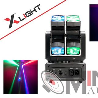 Đèn Led mini Moving Beam 8 Dual XLight XL-MB8D