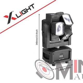 Đèn Led mini Moving Beam 8 Dual XLight XL-MB8D