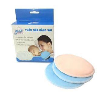 Miếng lót thấm sữa bằng vải Goodmama hộp 8 miếng
