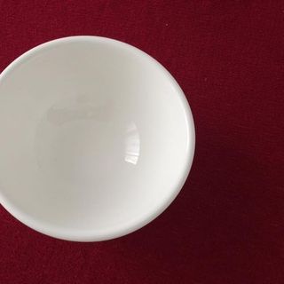 Combo 6 chén sứ trắng dày với kiểu dáng sang trọng
