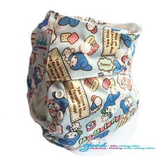 Bỉm vải ban đêm Goodmama siêu chống tràn cho bé 3-13kg