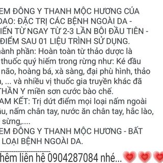 kem đông y đặc trị á sừng nấm các loại trên da giá sỉ