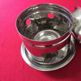 BỘ BẾP CỒN NỒI LẨU MINI KÈM NẮP LÓT AN TOÀN