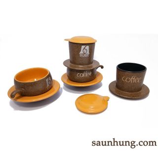 Phin pha cà phê sứ Sáu Nhung - Cà phê đặc biệt Sáu Nhung