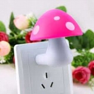 đèn led nấm cute cảm ứng