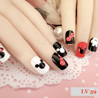 Nail giả đính hạt