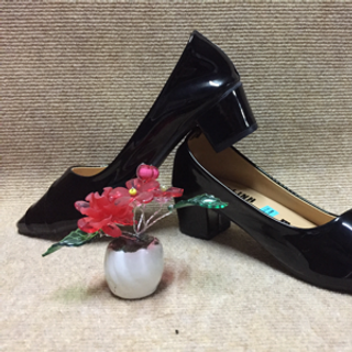 giày búp bê bệt gót