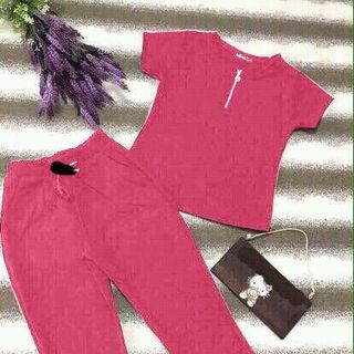 Set bo cotton phoi day keo ma vang