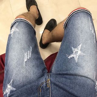 Quần short jean