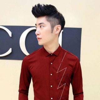 Sơ mi nam thêu sọc
