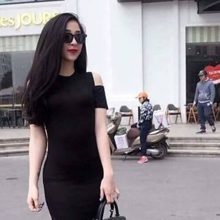 váy hở vai