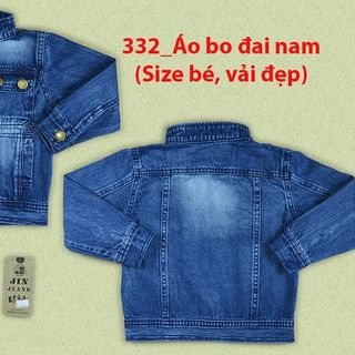 ÁO KHOÁC NAM BÉ JIN JEANS KIDS 332 RI 8 SIZE 1-4T giá sỉ