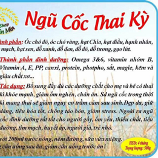 ngũ cốc thai kì ngũ cốc cho bà bầu