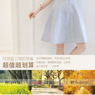 Đầm nữ thời trang họa tiết thanh lịch nữ tính mẫu Hàn mới Mã sản phẩm 11528169