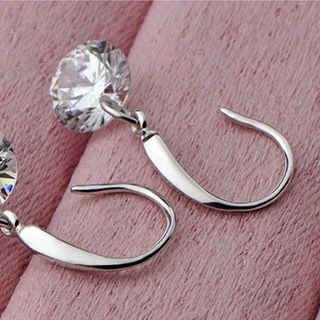 Khuyên tai nữ đính đá lấp lánh sang trọng phong cách trẻ trung Mã sản phẩm 10537378